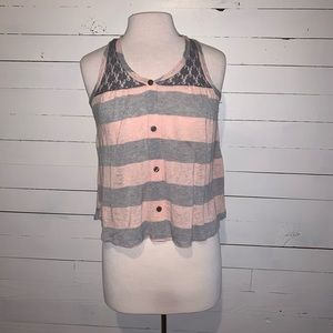 Super Cute and Soft Tank Top with Lace